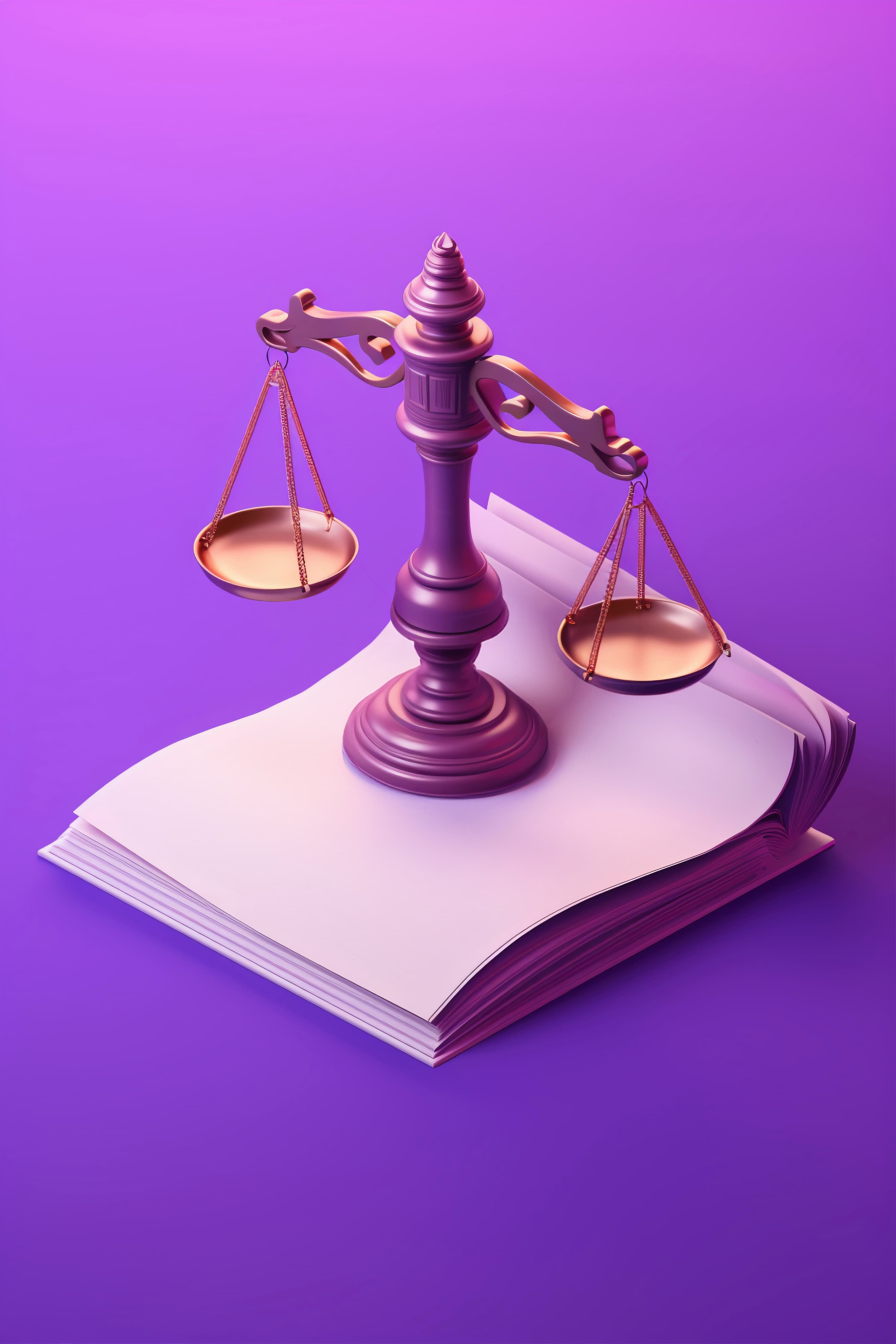 Scales of justice symbolising compliance